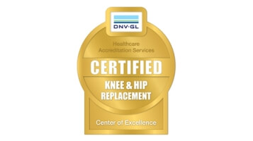 DNV GL Hip and Knee Replacement Certificate